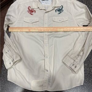 Howler Bros gaucho scorpions shirt size Large